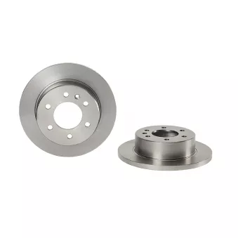 Jeu de 2 disques de frein avant KNORR-BREMSE