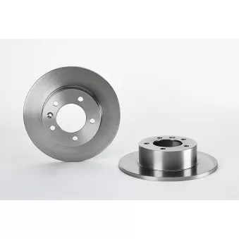Jeu de 2 disques de frein avant KNORR-BREMSE