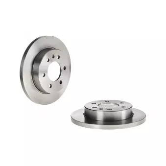 Jeu de 2 disques de frein avant KNORR-BREMSE
