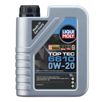 Huile moteur 0W-20 Top Tec 6610 – 1L LIQUI MOLY