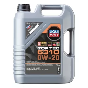 Huile moteur 0W-20 TOP TEC 6310 – 5L LIQUI MOLY