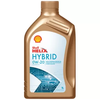 Huile moteur 0W-20 HELIX HYBRID – 1L SHELL