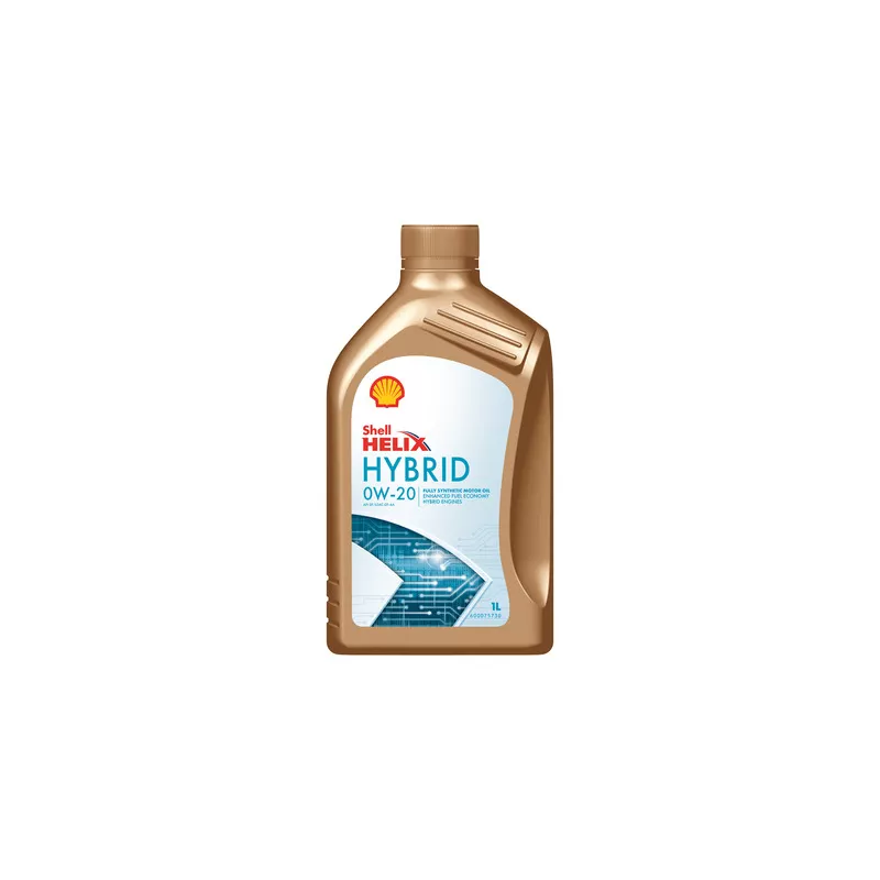 Huile moteur 0W-20 HELIX HYBRID – 1L SHELL 550056722