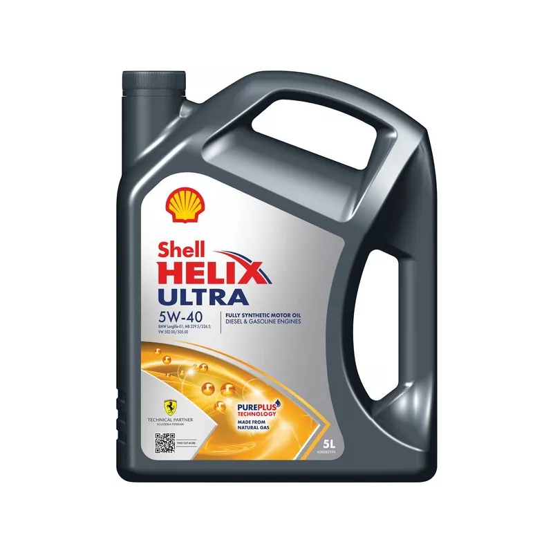 Huile moteur 5W-40 HELIX ULTRA – 5L SHELL 550073591