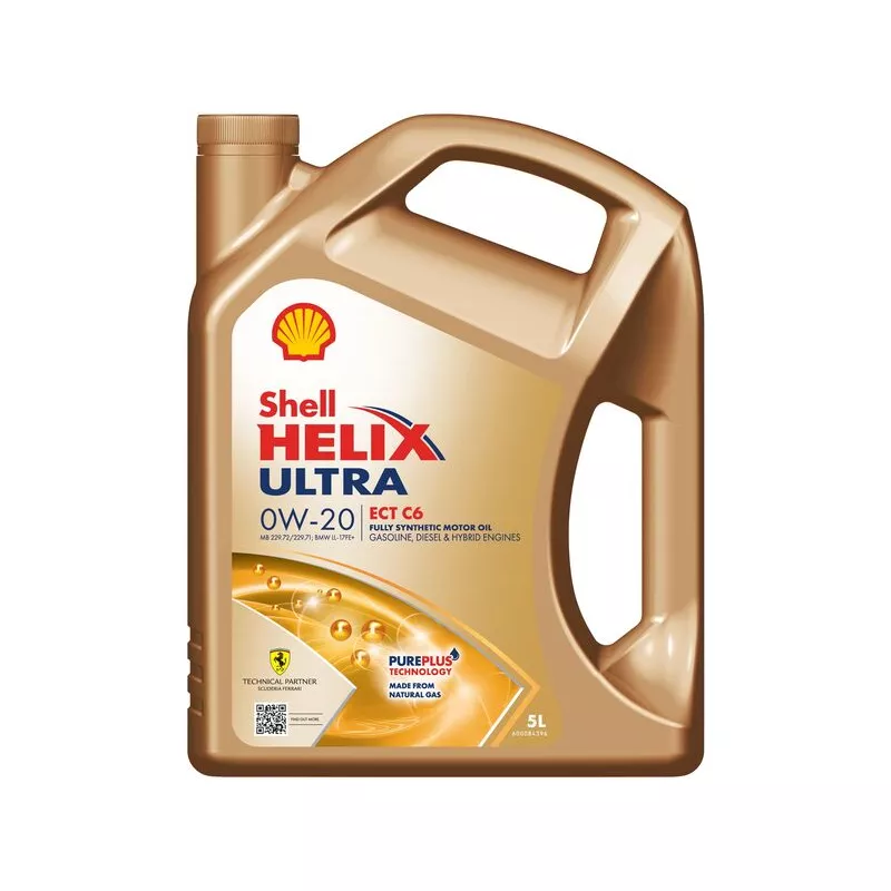 Huile moteur 0W-20 HELIX ULTRA ECT C6 – 5L SHELL 550074671