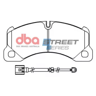 Jeu de 4 plaquettes de frein avant DBA Australia DB15102XP