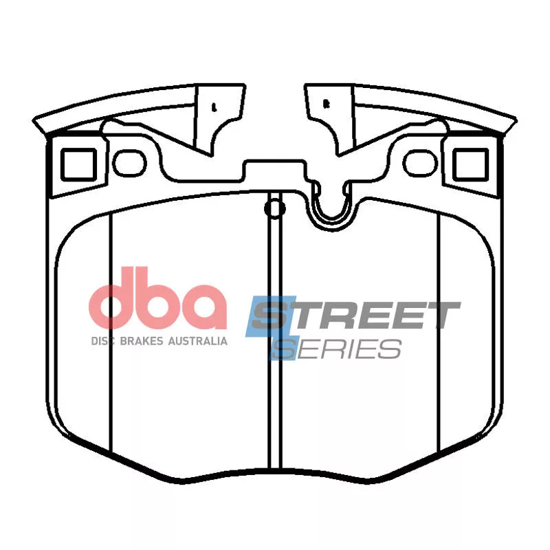 Kit de plaquettes de freins de haute performance DBA Australia DB15107XP