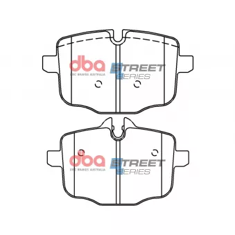 Kit de plaquettes de freins de haute performance DBA Australia DB15109XP