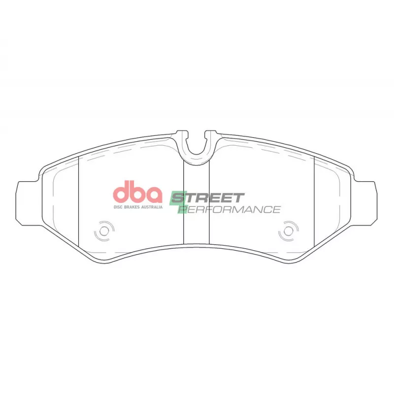 Jeu de 4 plaquettes de frein avant DBA Australia DB15114SP