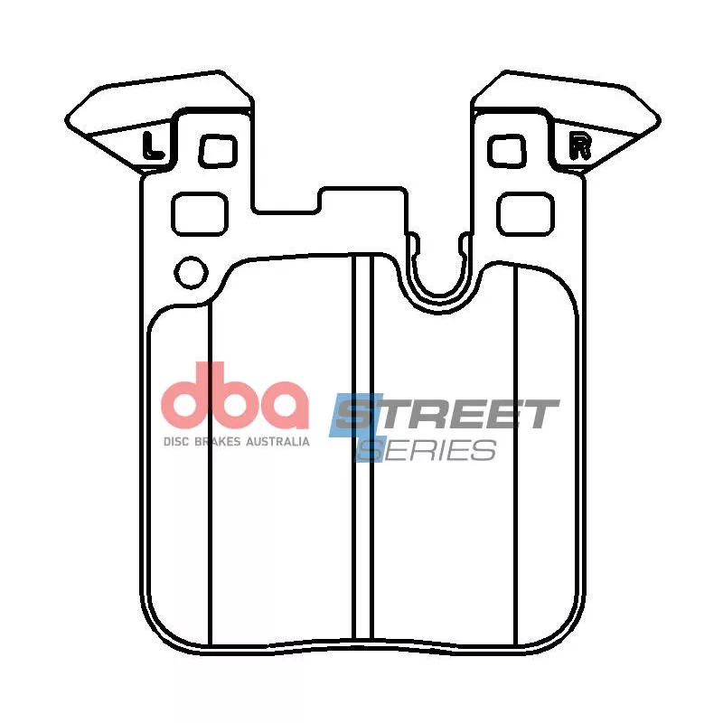 Kit de plaquettes de freins de haute performance DBA Australia DB15127XP