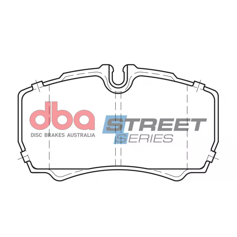 Jeu de 4 plaquettes de frein avant DBA Australia DB1955SS