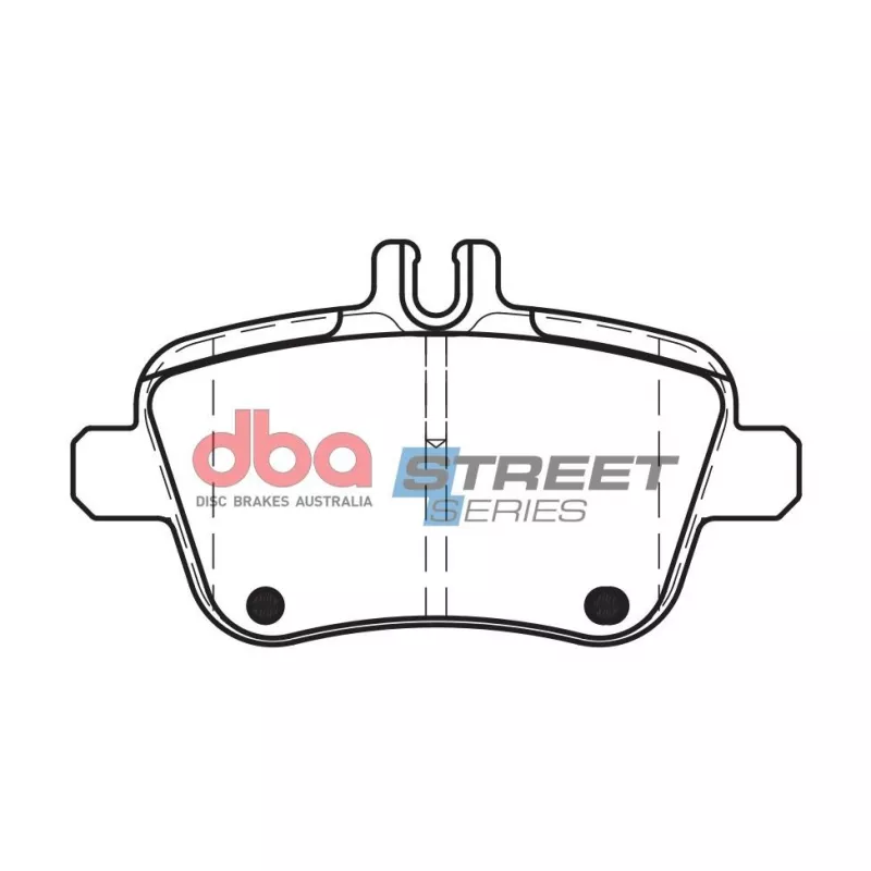 Jeu de 4 plaquettes de frein avant DBA Australia DB2318SS
