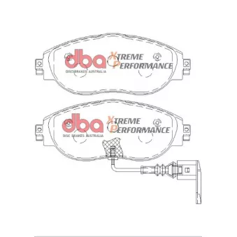 Kit de plaquettes de freins de haute performance DBA Australia DB8849XP