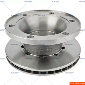 Jeu de 2 disques de frein avant AUGER