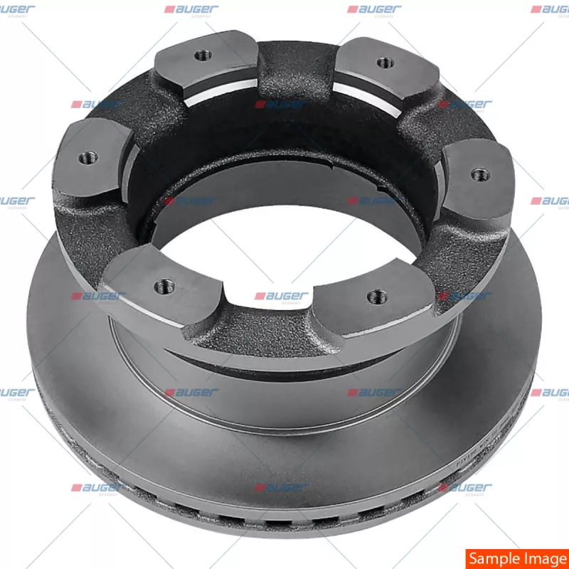 Jeu de 2 disques de frein avant AUGER 31355