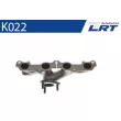 Collecteur, système d'échappement LRT K022 - Visuel 2