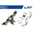 Collecteur, système d'échappement LRT K022 - Visuel 3