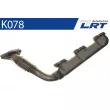 Collecteur, système d'échappement LRT K078 - Visuel 1