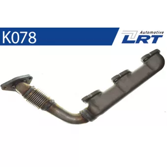 Collecteur, système d'échappement LRT K078