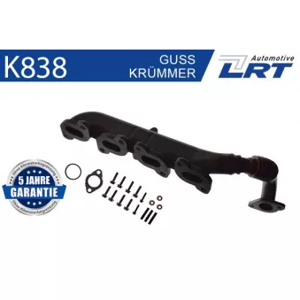 Collecteur, système d'échappement LRT K838