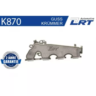 Collecteur, système d'échappement LRT K870