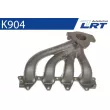 Collecteur, système d'échappement LRT K904 - Visuel 2