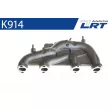 Collecteur, système d'échappement LRT K914 - Visuel 2