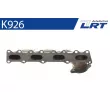 Collecteur, système d'échappement LRT K926 - Visuel 2