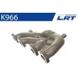 Collecteur, système d'échappement LRT K966 - Visuel 3