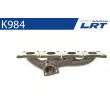 Collecteur, système d'échappement LRT K984 - Visuel 3