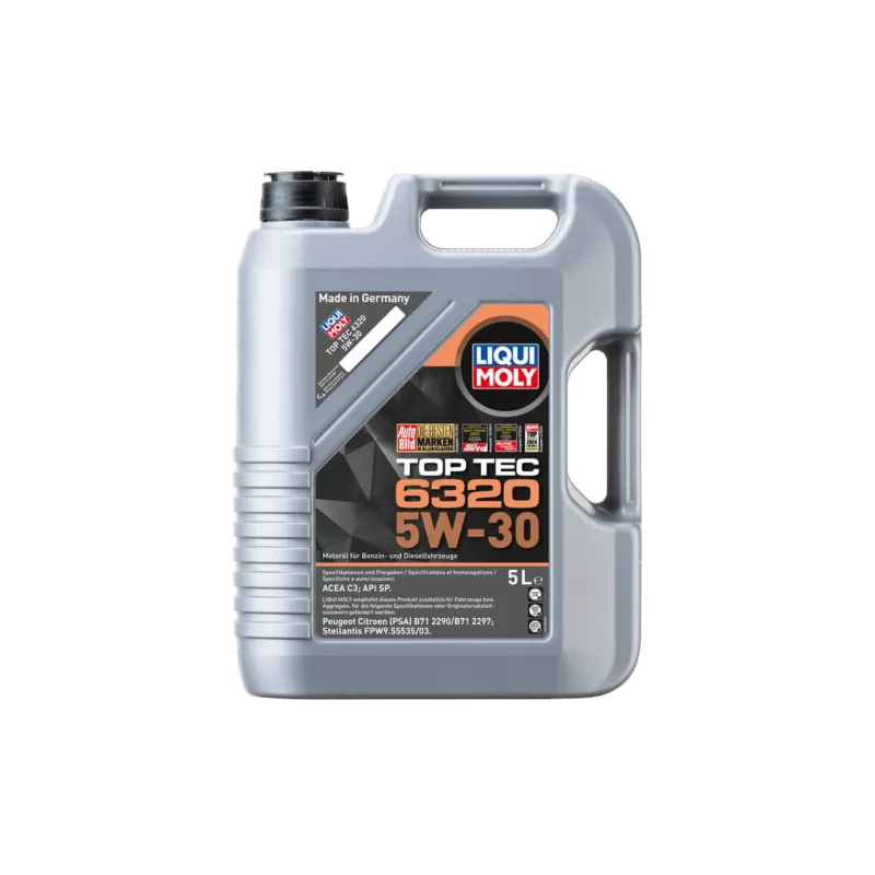Huile moteur 5W-30 TOP TEC 6320 – 5L LIQUI MOLY 23167