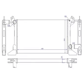Radiateur, refroidissement du moteur STELLOX