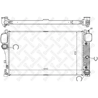 Radiateur, refroidissement du moteur STELLOX