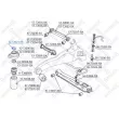 Kit de réparation, coupelle de suspension (à l'unité) STELLOX 12-72023-SX - Visuel 2