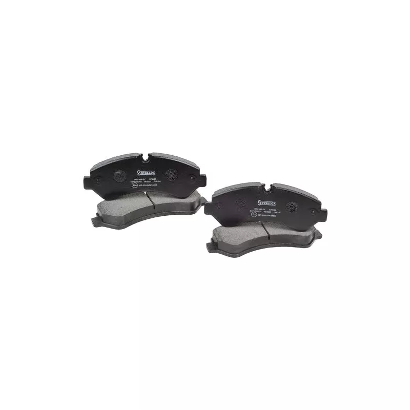 Jeu de 4 plaquettes de frein avant STELLOX 1320 000-SX