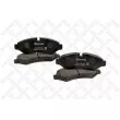 Jeu de 4 plaquettes de frein avant STELLOX 1340 000-SX - Visuel 1