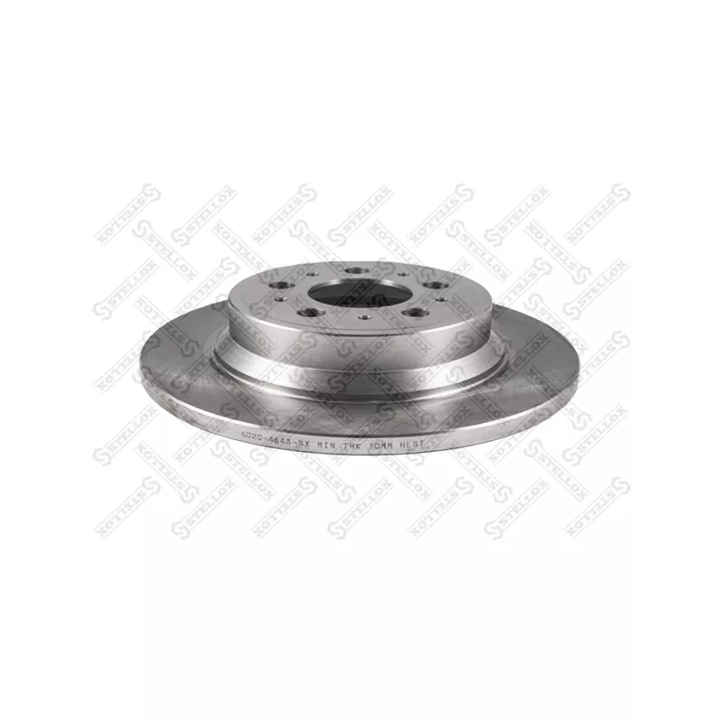 Jeu de 2 disques de frein avant STELLOX 6020-4843-SX