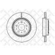 Jeu de 2 disques de frein avant STELLOX 6020-4852V-SX - Visuel 1