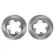 Jeu de 2 disques de frein avant STELLOX 6021-0008-SX - Visuel 3