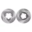 Jeu de 2 disques de frein avant STELLOX 6021-0065V-SX - Visuel 3