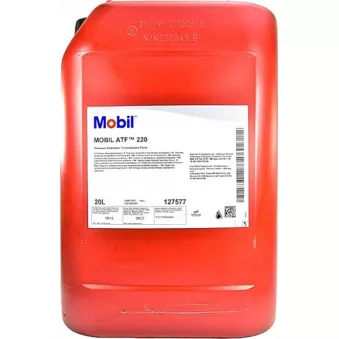 Huile transmission ATF 220 – 20L MOBIL 127577