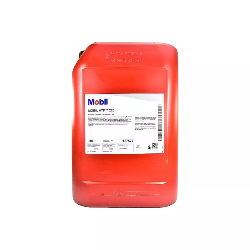 Huile transmission ATF 220 – 20L MOBIL 127577