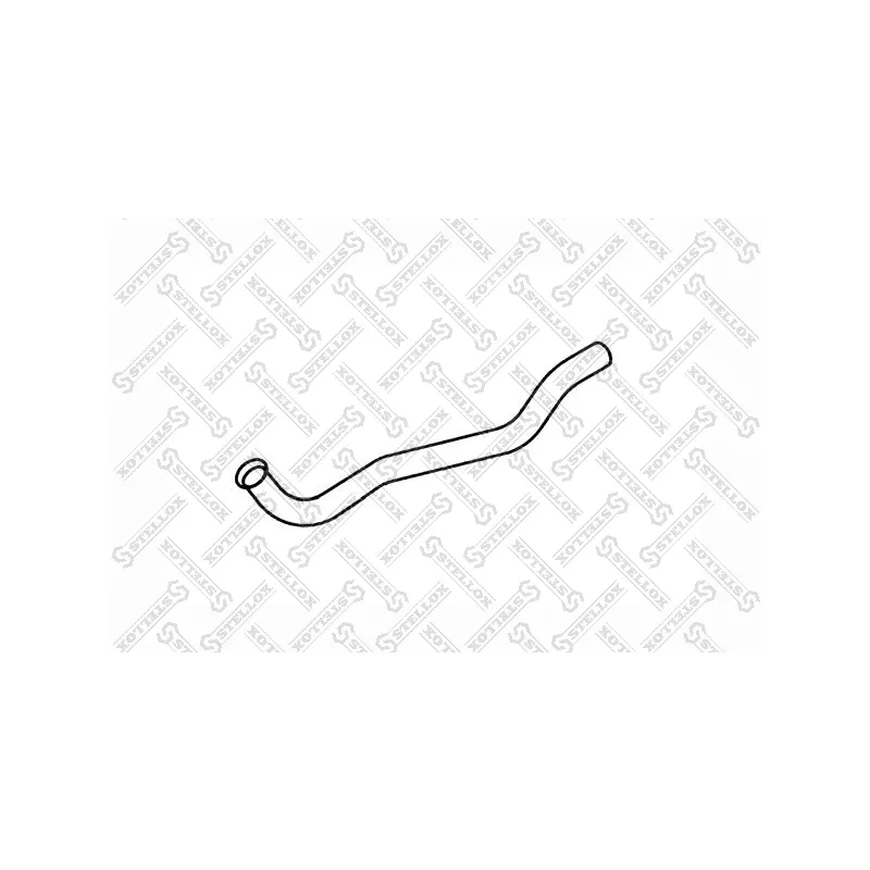 Tuyau d'échappement STELLOX 82-03694-SX