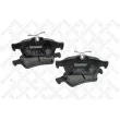 Jeu de 4 plaquettes de frein avant STELLOX 853 020-SX - Visuel 1