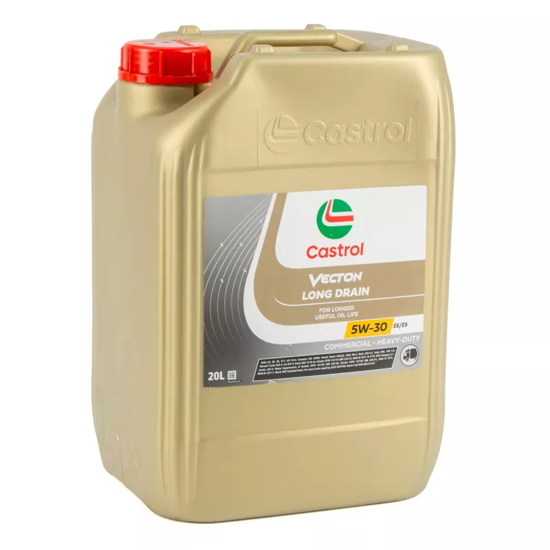 Huile moteur 5W-30 VECTON LONG DRAIN E6/E9 – 20L CASTROL 1605DD