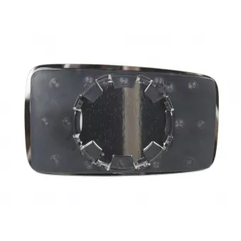 Verre de rétroviseur, rétroviseur extérieur ABAKUS 0201G04