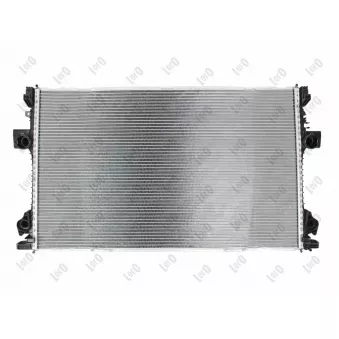 Radiateur, refroidissement du moteur ABAKUS 040-017-0001
