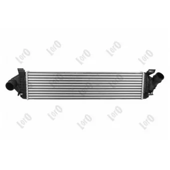 Intercooler, échangeur ABAKUS 052-018-0012