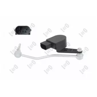 Capteur, correcteur de portée d'éclairage avant gauche ABAKUS 120-09-136