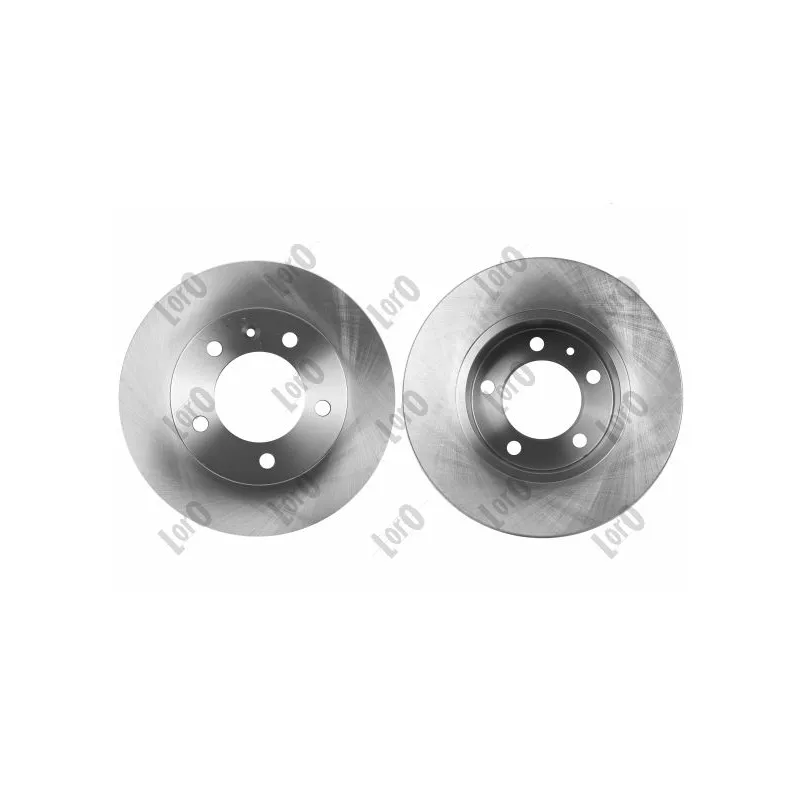 Jeu de 2 disques de frein avant ABAKUS 231-04-062-2